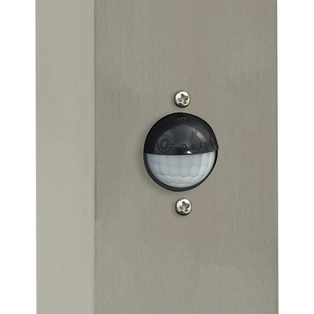 Lampada a paletto con sensore 80 cm Acciaio Inox IP44 | homemem39
