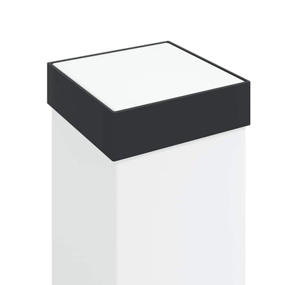 Lampada a paletto 50 cm Nera IP44 | homemem39