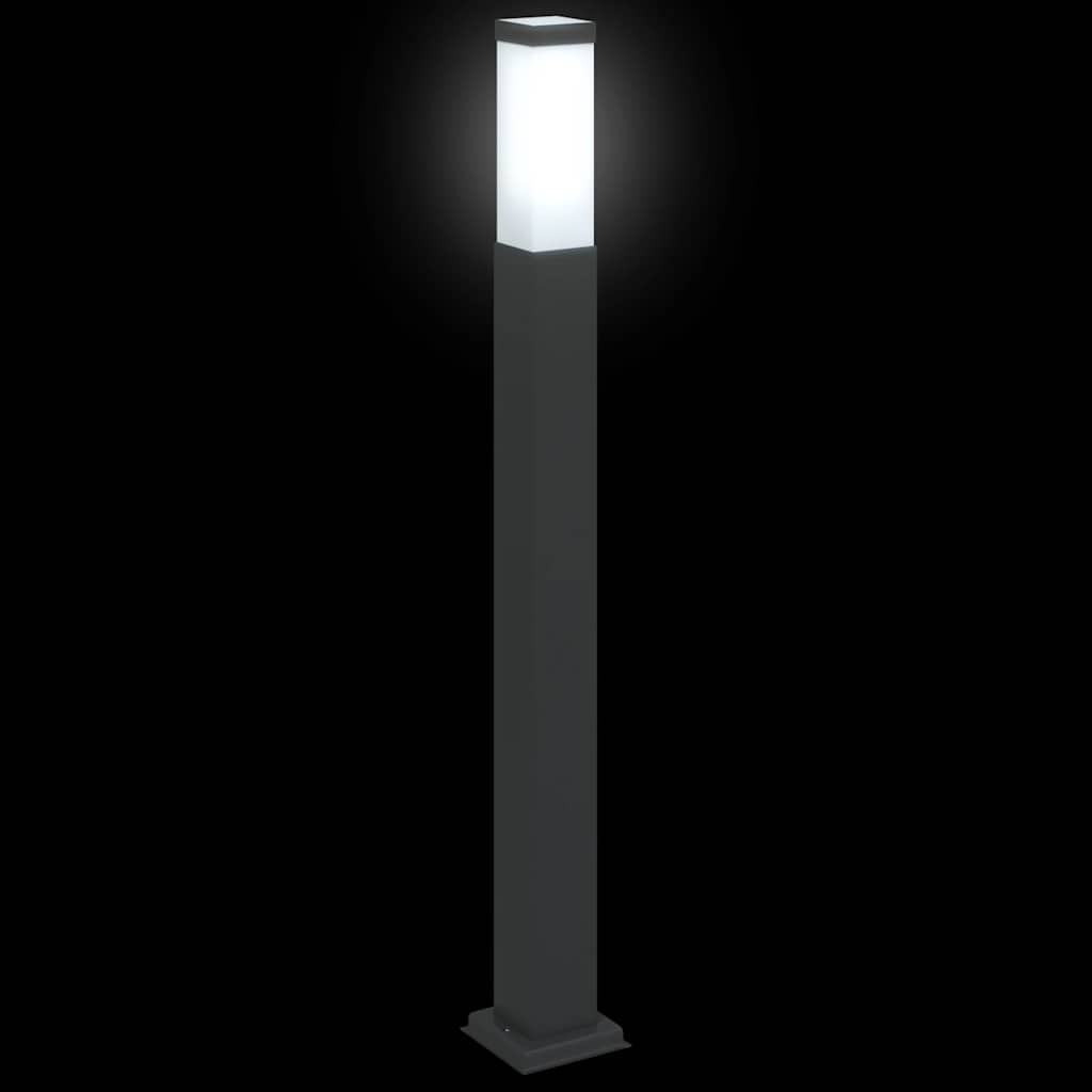 Lampioni a palo 3 pz 80 cm Nero IP44 | homemem39