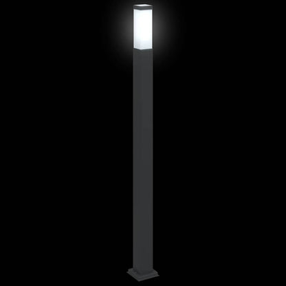 Lampioni a palo 3 pz 110 cm Nero IP44 | homemem39