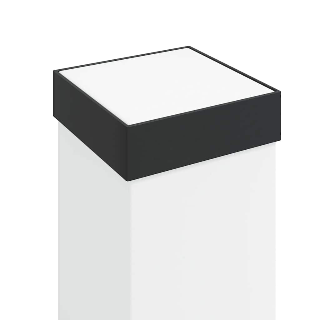 Lampioni a palo 3 pz 110 cm Nero IP44 | homemem39