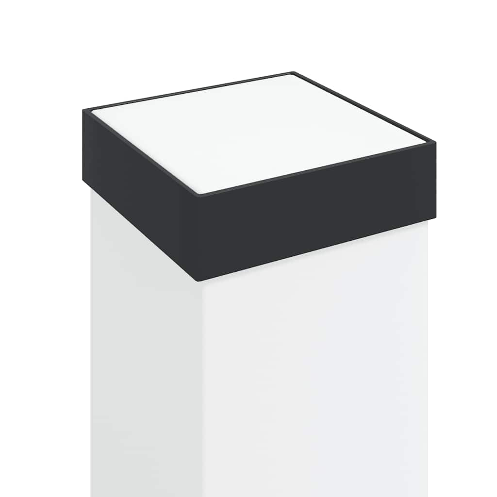 Lampada a paletto con sensore 50 cm Nera IP44 | homemem39