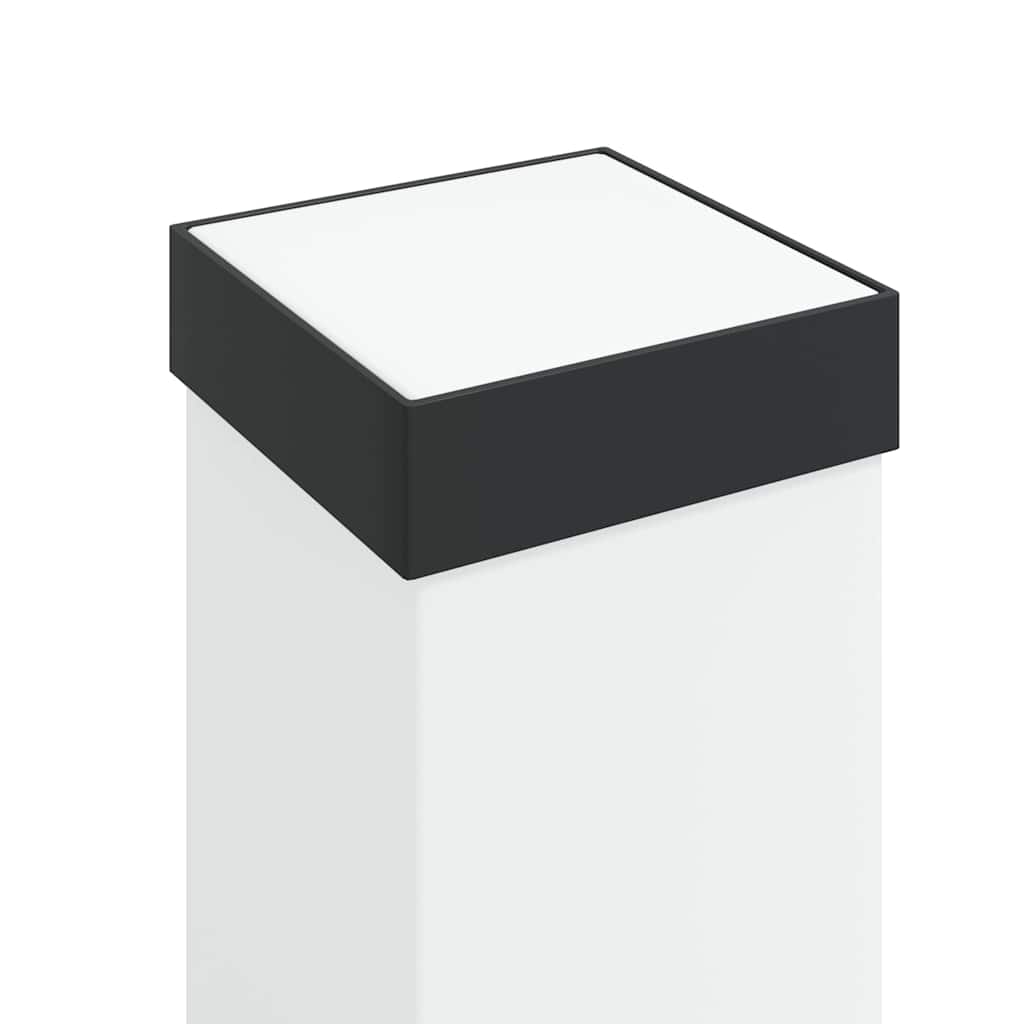 Lampioni a paletto con sensore e presa 3 pz 110 cm neri IP44 | homemem39