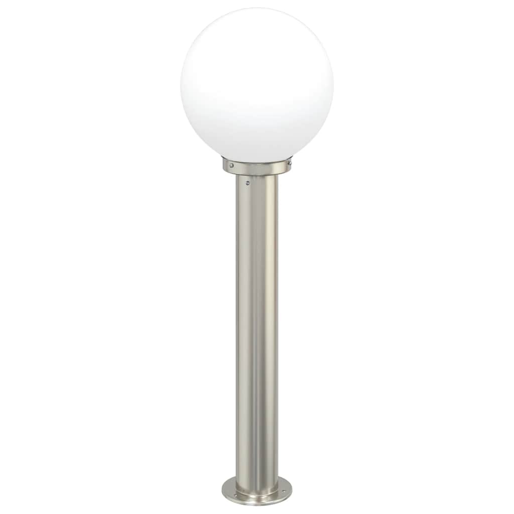 Lampada a paletto 80 cm in Acciaio Inox IP44
