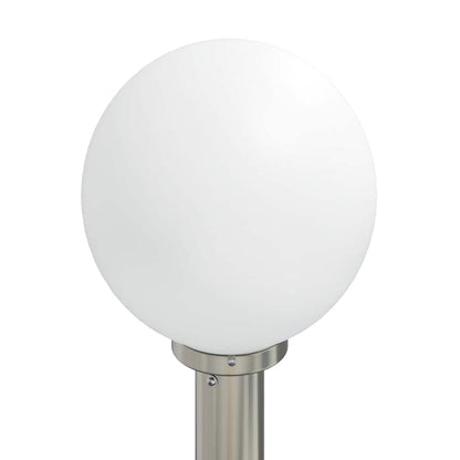 Lampioni a palo 3 pz 80 cm Acciaio Inox IP44 | homemem39