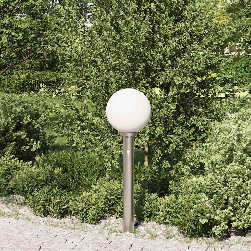 Lampada a paletto con sensore 80 cm Acciaio Inox IP44 | homemem39