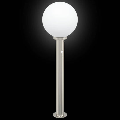 Lampioni a dissuasore con sensore 3 pz 80 cm Acciaio Inox IP44 | homemem39