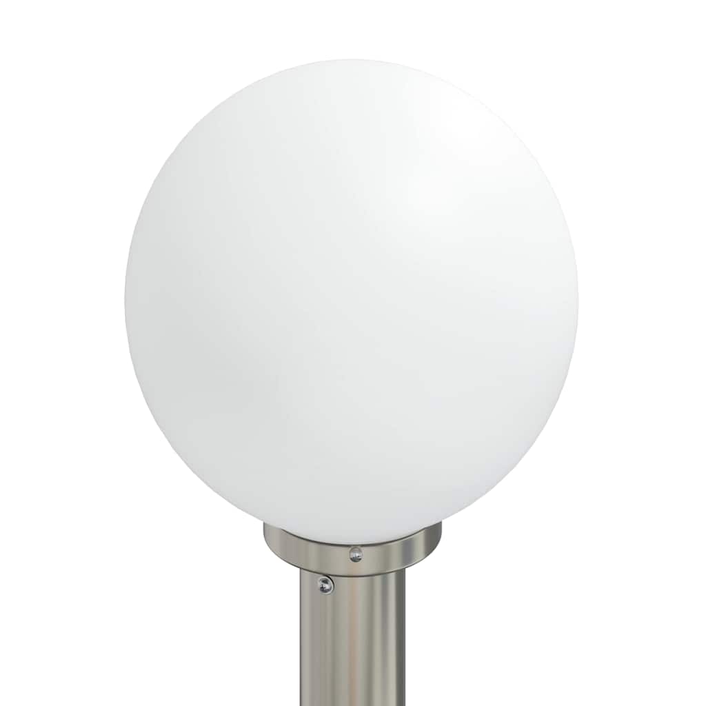 Lampada a paletto con presa elettrica 120 cm Acciaio Inox IP44 | homemem39