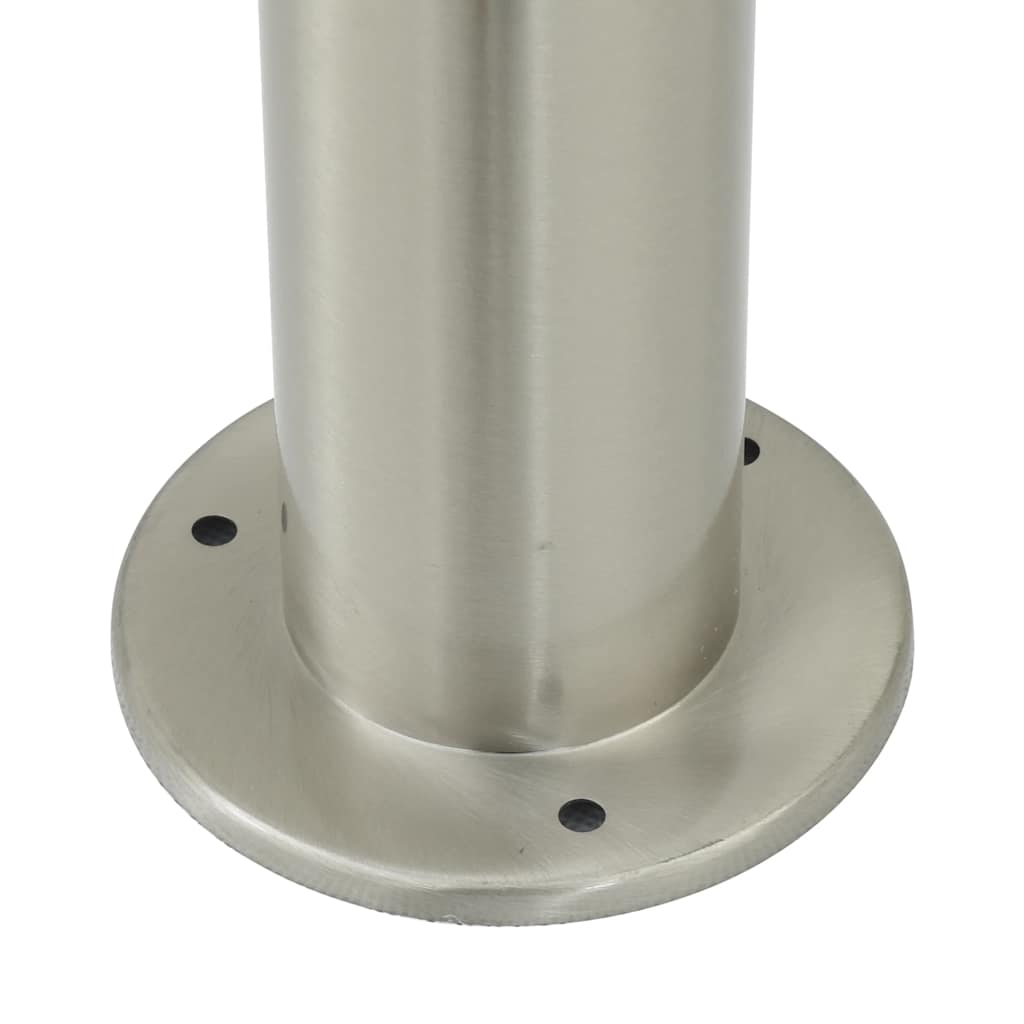 Lampioni a dissuasore con sensore e presa 3 pz 80 cm Acciaio Inox IP44 | homemem39