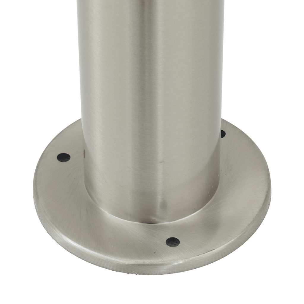 Lampada a paletto con sensore e presa 120 cm Acciaio Inox IP44 | homemem39