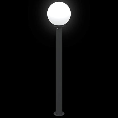 Lampioni a palo 3 pz 120 cm Nero IP44 | homemem39