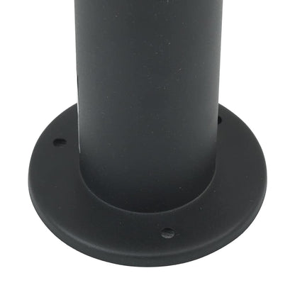 Lampada a paletto con sensore 80 cm Nera IP44 | homemem39