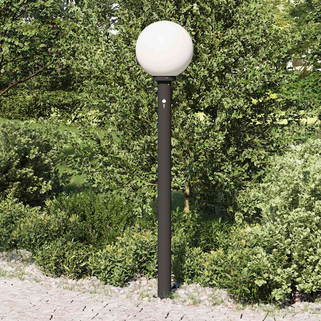 Lampada a paletto con sensore 120 cm Nera IP44 | homemem39
