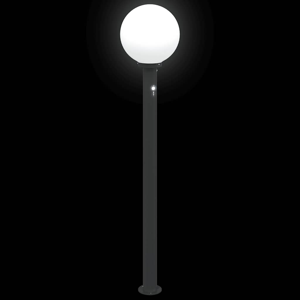 Lampada a paletto con sensore 120 cm Nera IP44 | homemem39