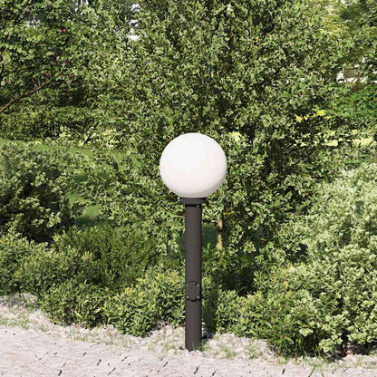 Lampada a paletto con presa elettrica 80 cm Nera IP44 | homemem39