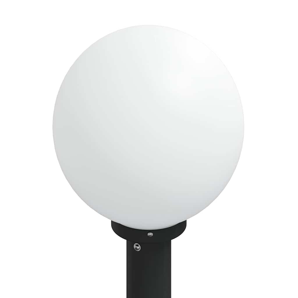 Lampada a paletto con presa di corrente 120 cm Nera IP44