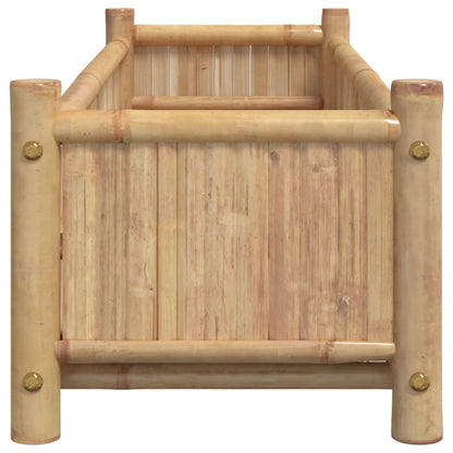 Fioriera 100x30x25 cm in Bambù - homemem39