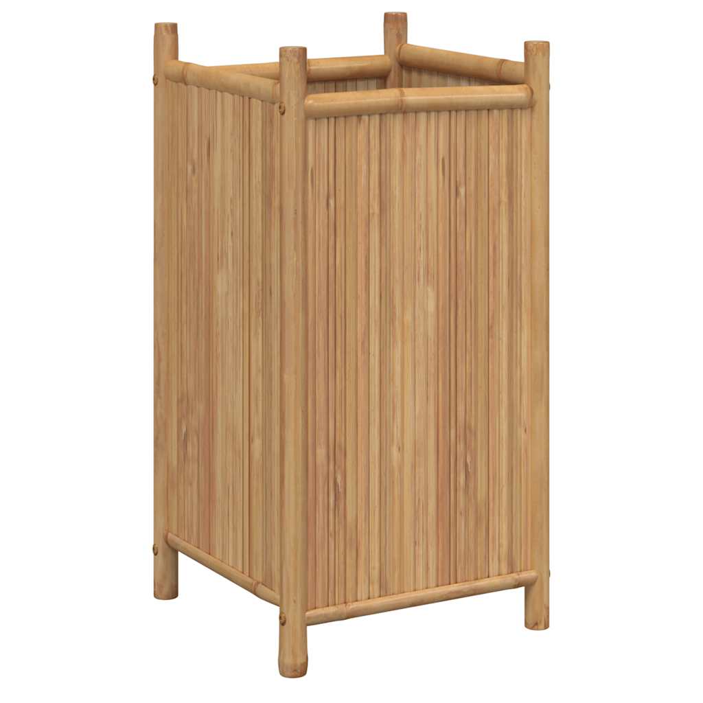 Fioriera 40x40x80 cm in Bambù - homemem39