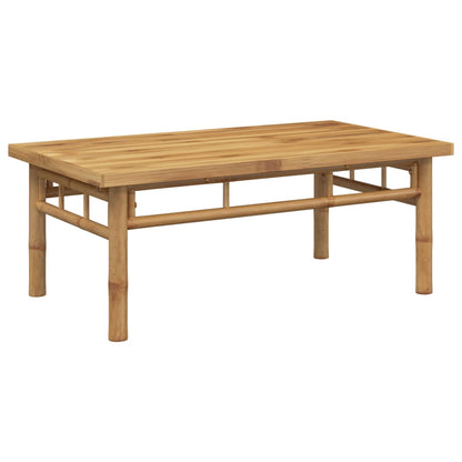 Tavolino da Salotto 90x50x35 cm in Bambù | homemem39