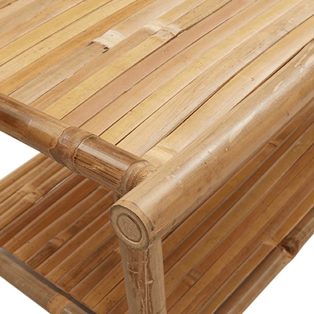 Tavolino da Salotto 110x55x45 cm in Bambù | homemem39
