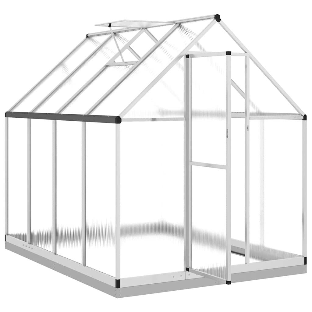 Telaio Serra con Base Argento 224x169x202 cm in Alluminio - homemem39