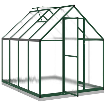 Telaio Serra con Base Verde 224x169x202 cm in Alluminio - homemem39