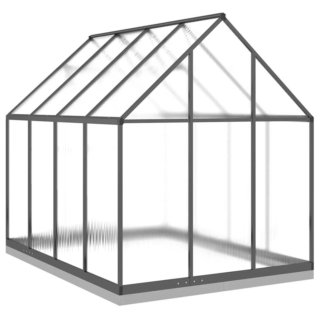 Telaio Serra con Base Antracite 224x169x202 cm in Alluminio - homemem39
