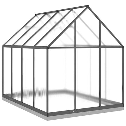 Telaio Serra con Base Antracite 224x169x202 cm in Alluminio - homemem39