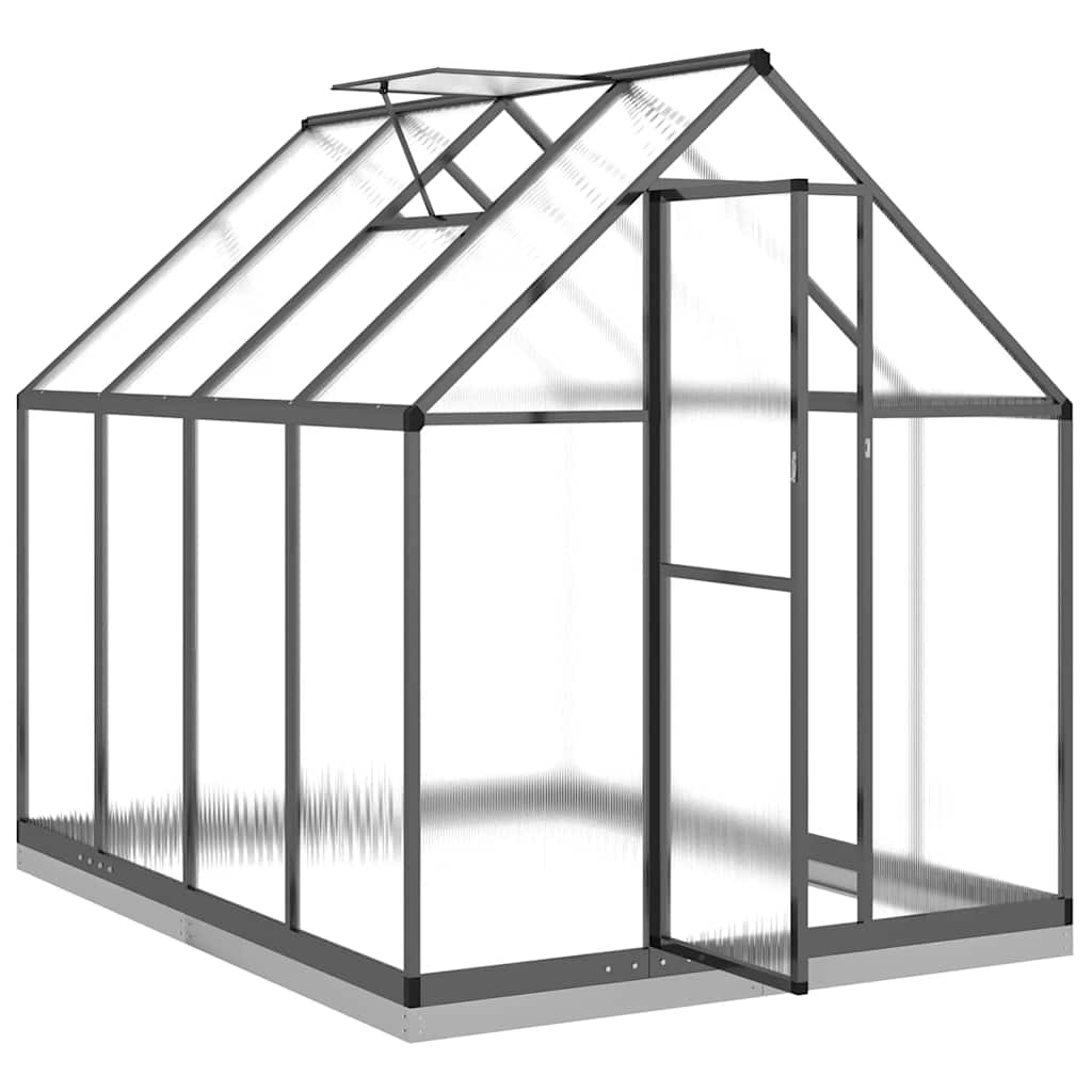 Telaio Serra con Base Antracite 224x169x202 cm in Alluminio - homemem39