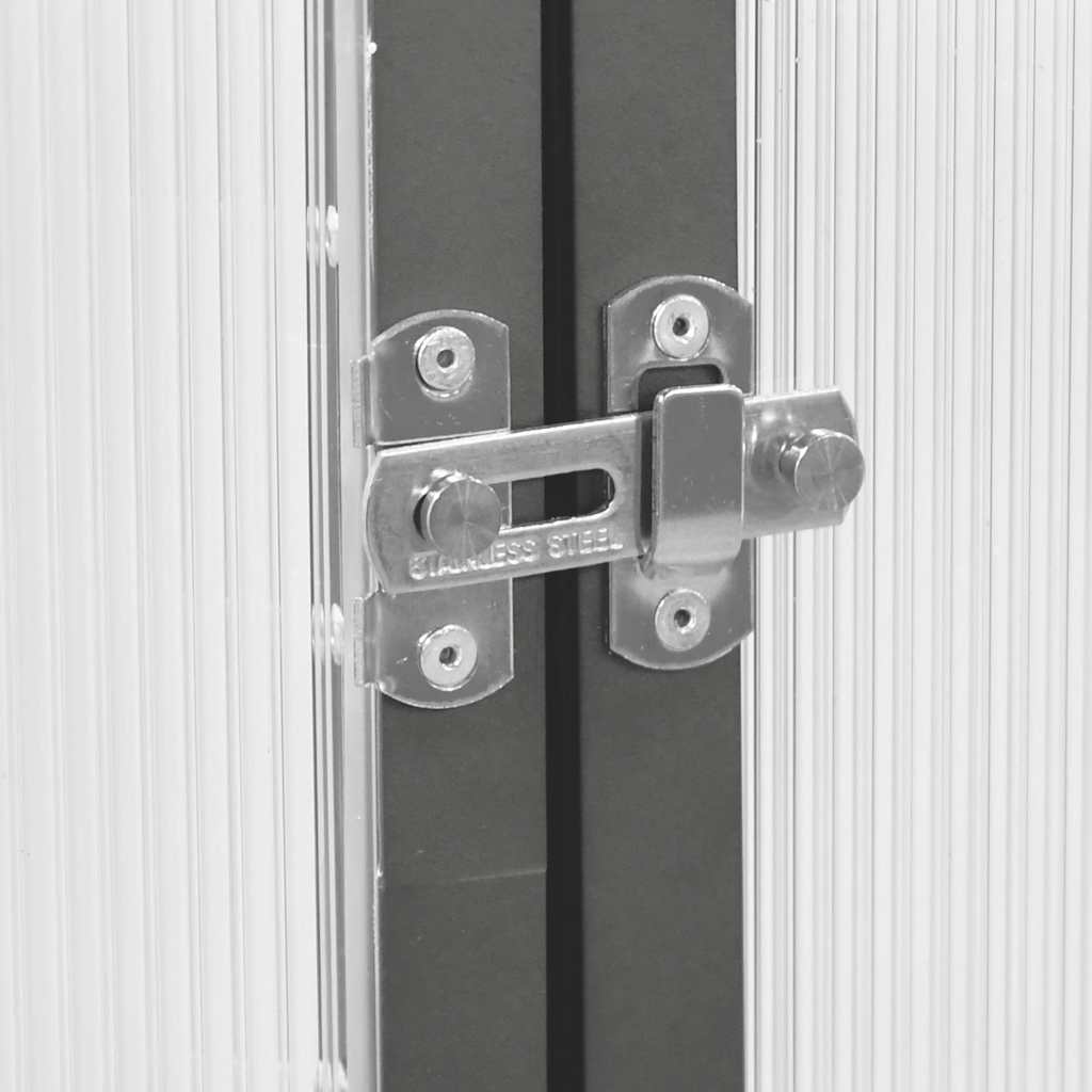 Telaio Serra con Base Antracite 224x169x202 cm in Alluminio - homemem39