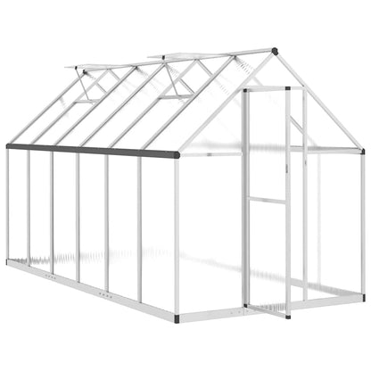 Telaio Serra con Base Argento 334x169x195 cm in Alluminio - homemem39