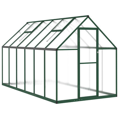 Telaio Serra con Base Verde 334x169x195 cm in Alluminio - homemem39