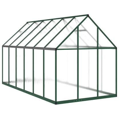 Telaio Serra con Base Verde 334x169x195 cm in Alluminio - homemem39