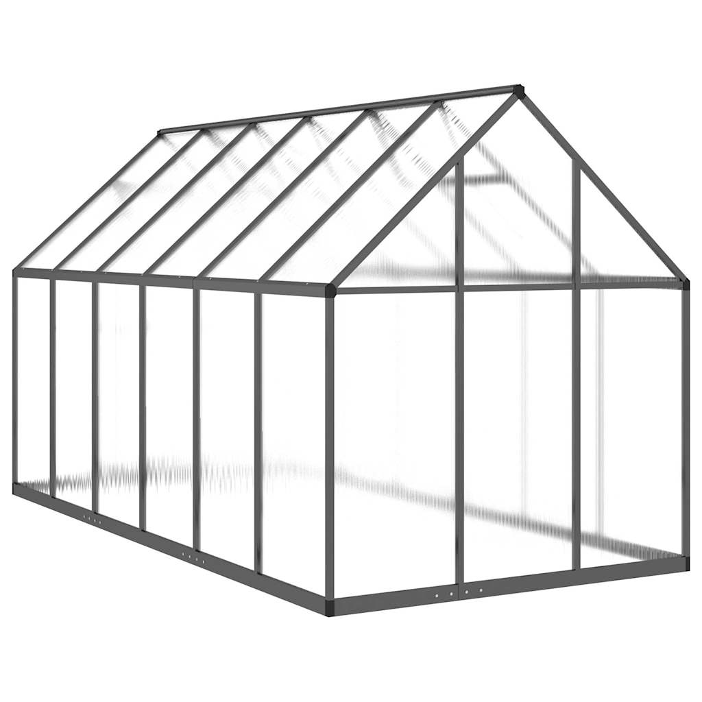 Telaio Serra con Base Antracite 334x169x195 cm in Alluminio - homemem39