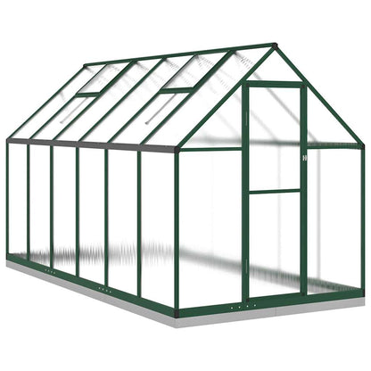 Telaio Serra con Base Verde 334x169x202 cm in Alluminio - homemem39