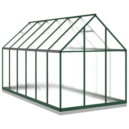 Telaio Serra con Base Verde 334x169x202 cm in Alluminio - homemem39