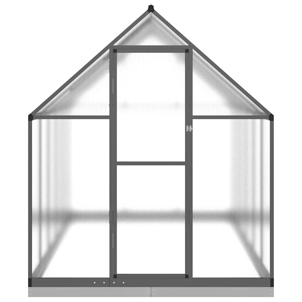 Telaio Serra con Base Antracite 334x169x202 cm in Alluminio - homemem39
