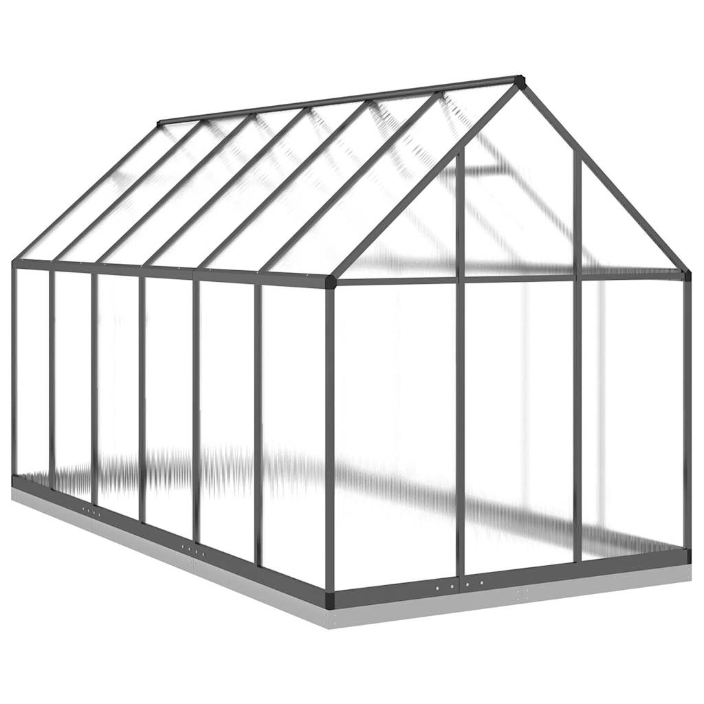 Telaio Serra con Base Antracite 334x169x202 cm in Alluminio - homemem39