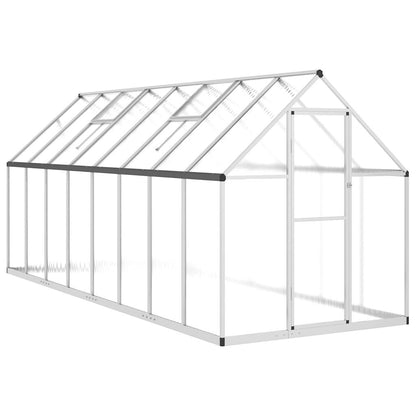 Telaio Serra con Base Argento 445x169x195 cm in Alluminio - homemem39