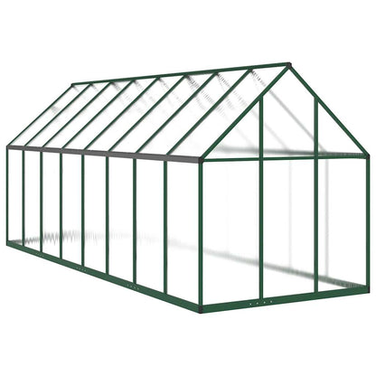 Telaio Serra con Base Verde 445x169x195 cm in Alluminio - homemem39