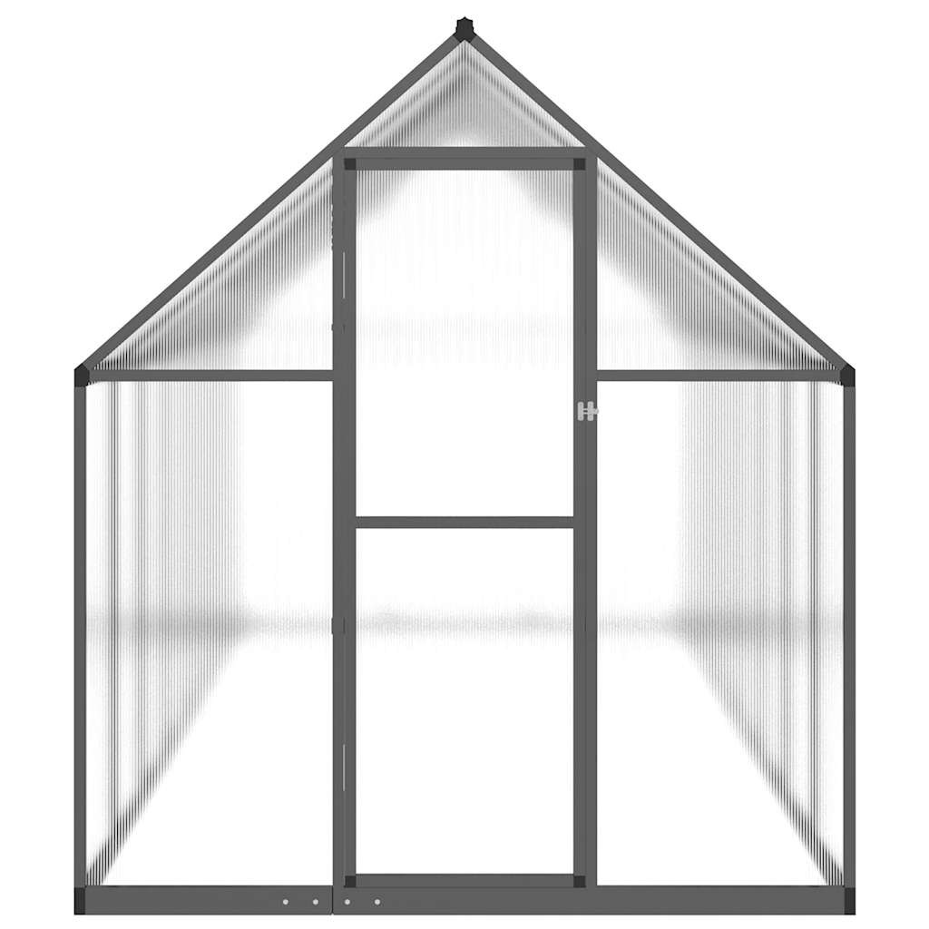 Telaio Serra con Base Antracite 445x169x195 cm in Alluminio - homemem39
