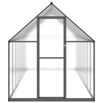 Telaio Serra con Base Antracite 445x169x195 cm in Alluminio - homemem39