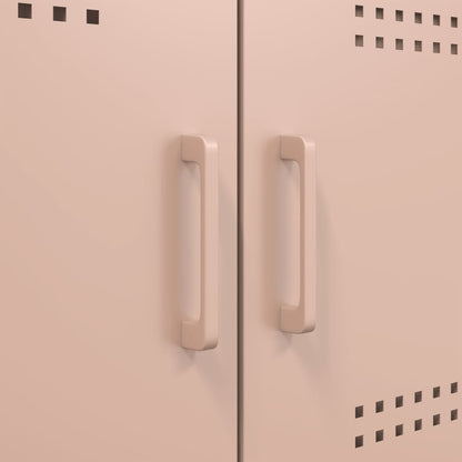 Mobile TV Rosa 68x39x50,5 cm in Acciaio - homemem39