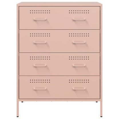 Credenza Rosa 68x39x89 cm in Acciaio | homemem39