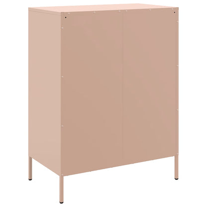 Credenza Rosa 68x39x89 cm in Acciaio | homemem39