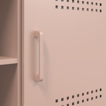 Mobile TV Rosa 100,5x39x50,5 cm in Acciaio - homemem39