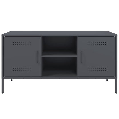 Mobile TV Antracite 100,5x39x50,5 cm in Acciaio | homemem39