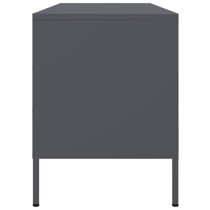 Mobile TV Antracite 100,5x39x50,5 cm in Acciaio | homemem39