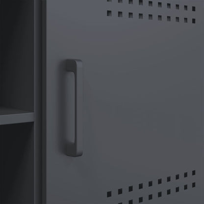 Mobile TV Antracite 100,5x39x50,5 cm in Acciaio | homemem39