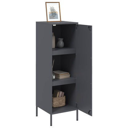 Credenza Antracite 36x39x113 cm in Acciaio | homemem39